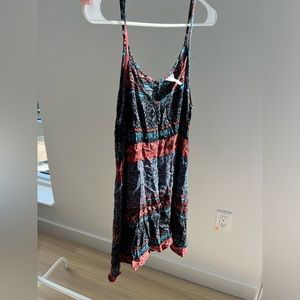 Bright Bohemian colorful summer dress